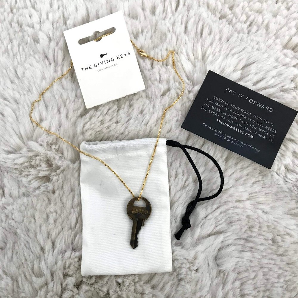 Giving Key Necklace